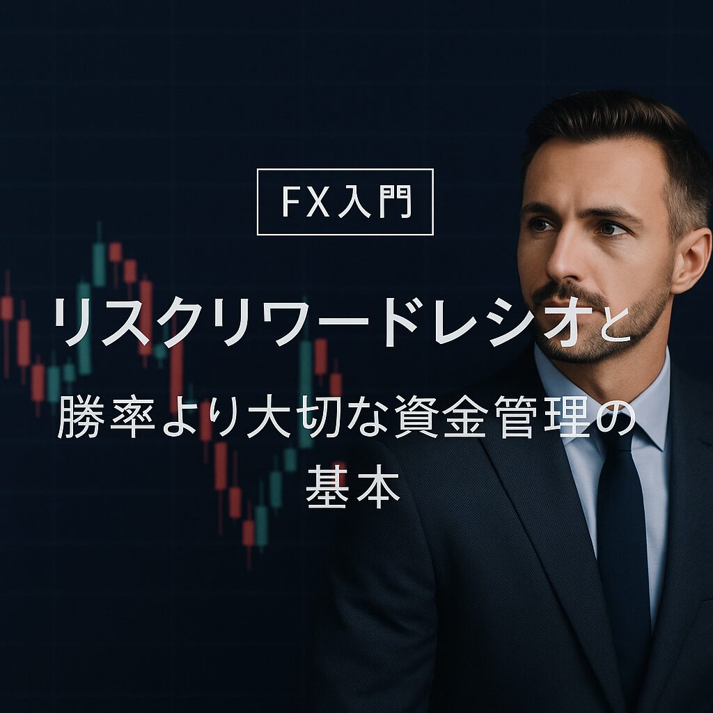 FXのリスクリワードをテーマにした画像